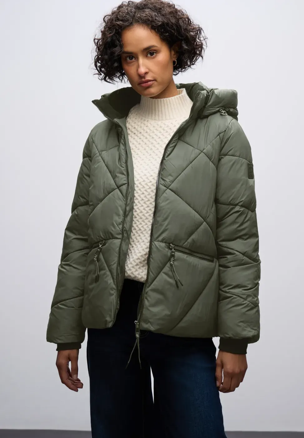 Kurze Steppjacke