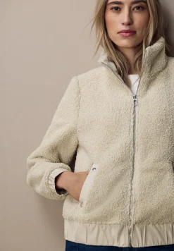 Kurze Teddy Jacke
