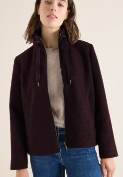 Kurze Teddy-Jacke