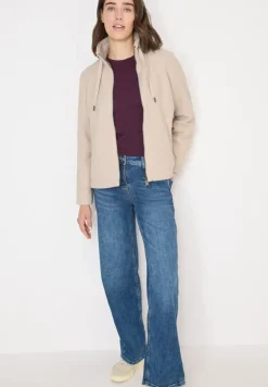 Kurze Teddy-Jacke