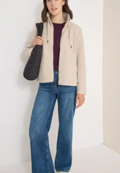 Kurze Teddy-Jacke