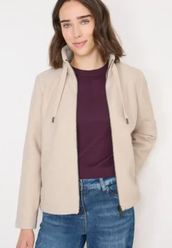 Kurze Teddy-Jacke