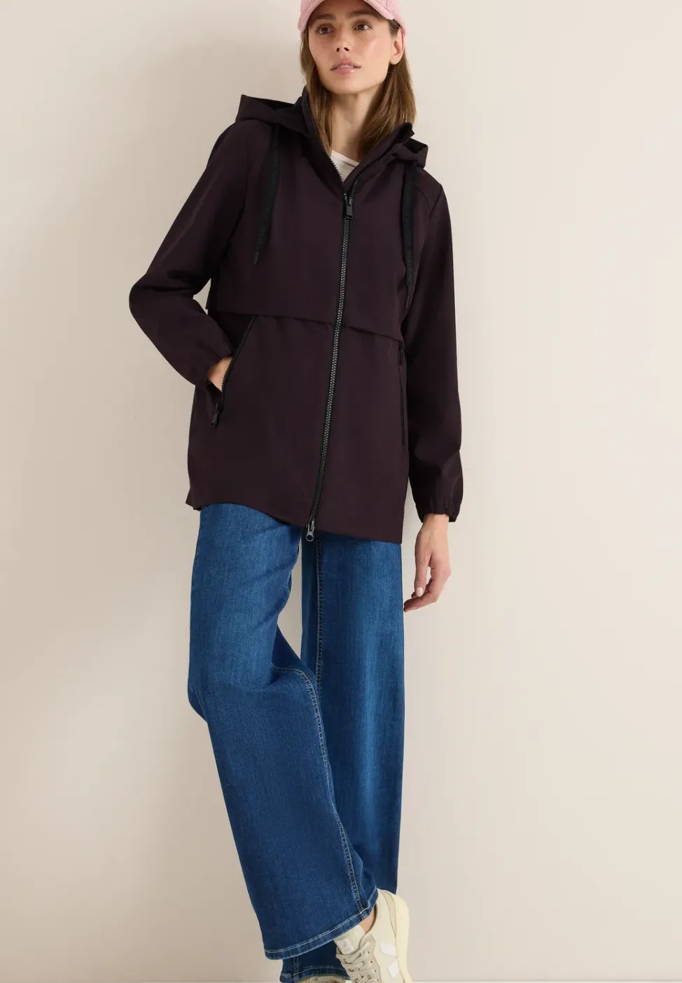 Kurze Trench Jacke