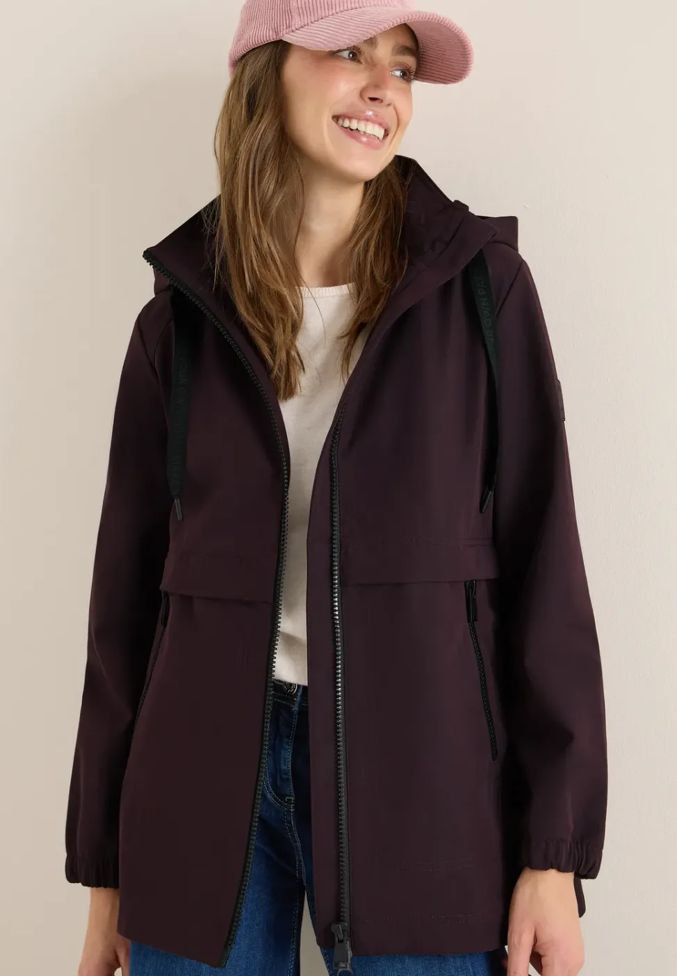 Kurze Trench Jacke