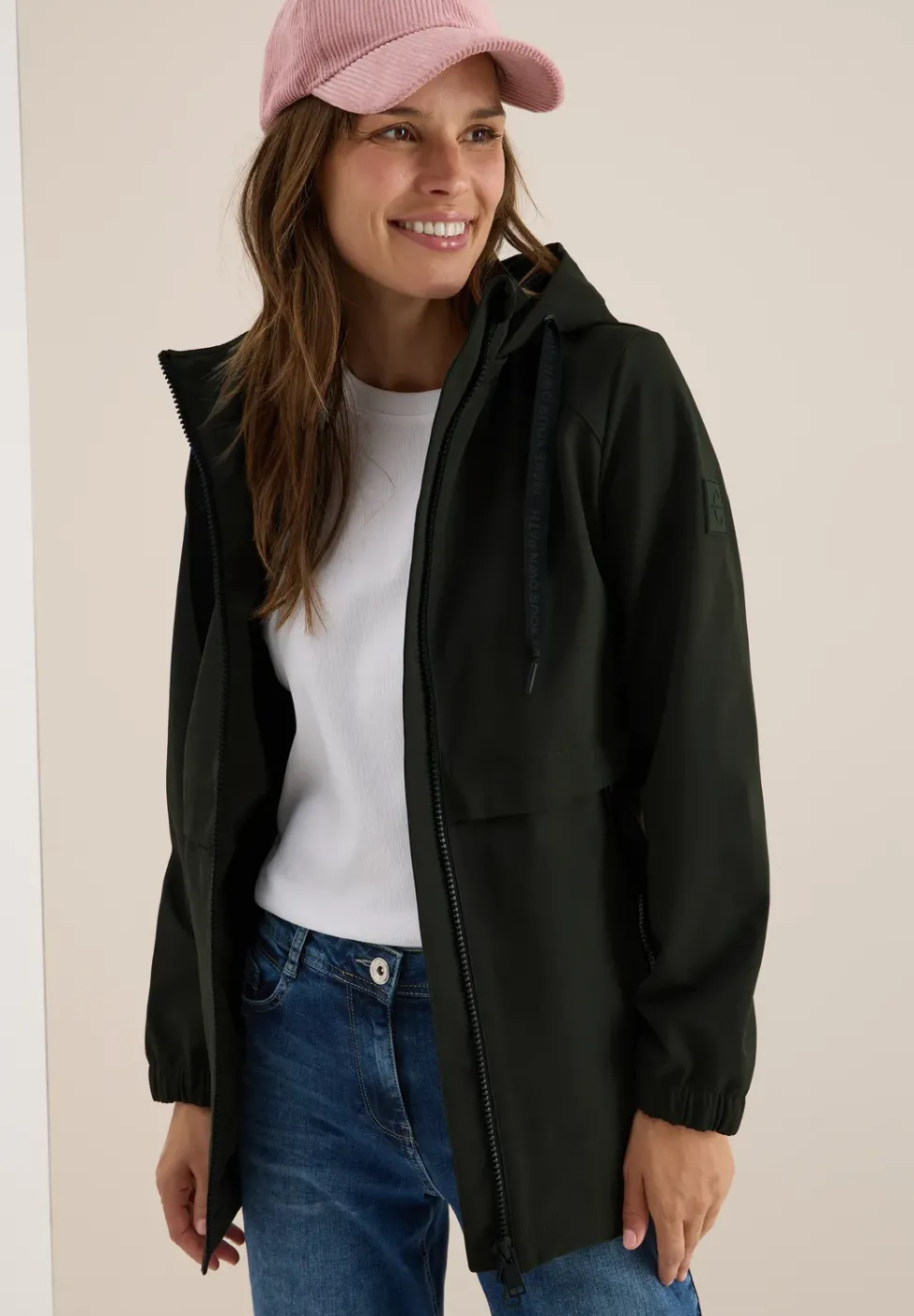 Kurze Trench Jacke