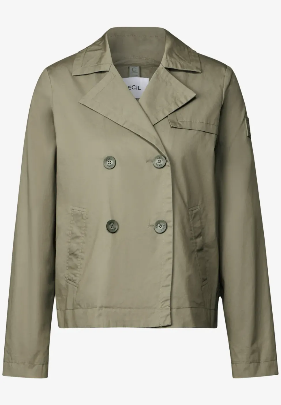 Kurze Trenchcoat