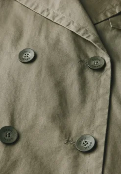 Kurze Trenchcoat