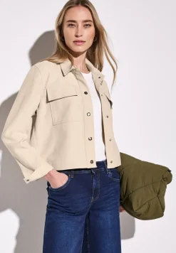 Kurze Twill-Jacke