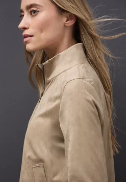 Kurze Velours Jacke