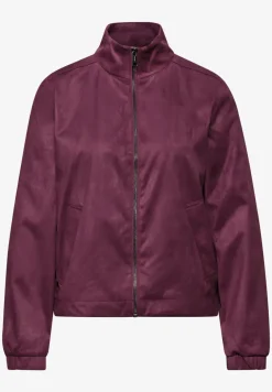 Kurze Velours Jacke