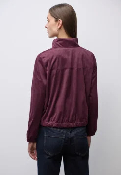 Kurze Velours Jacke