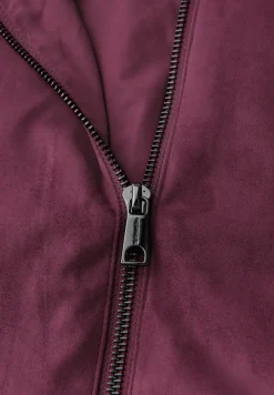 Kurze Velours Jacke