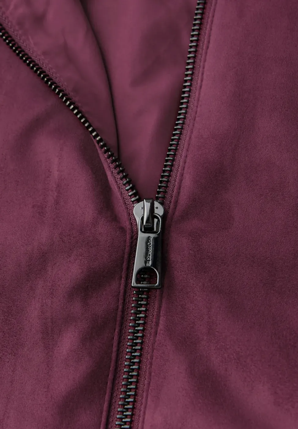 Kurze Velours Jacke