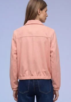 Kurze Veloursjacke