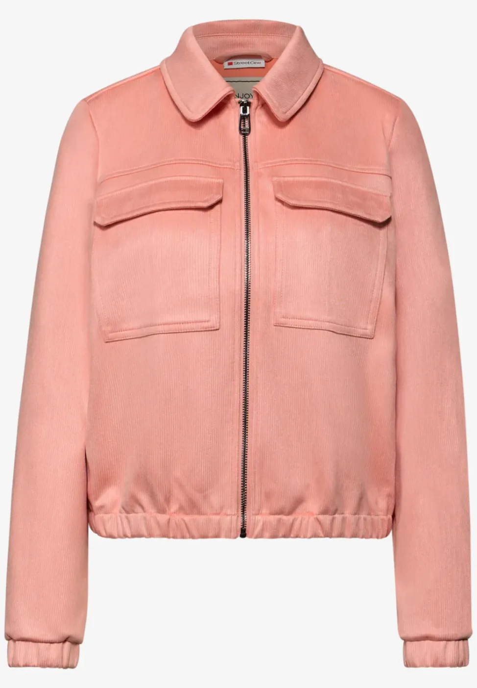 Kurze Veloursjacke