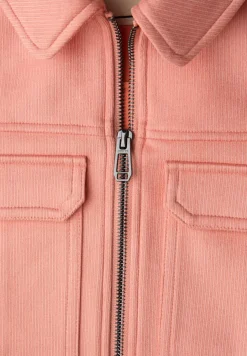 Kurze Veloursjacke