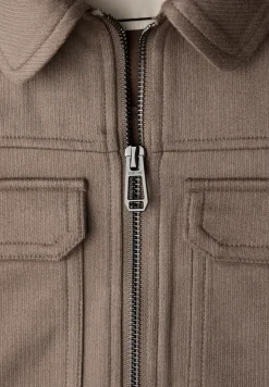 Kurze Veloursjacke