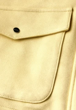 Kurze Velours-Jacke