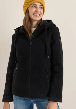 Kurze Wolloptik-Jacke