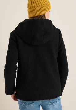 Kurze Wolloptik-Jacke