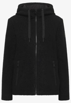 Kurze Wolloptik-Jacke