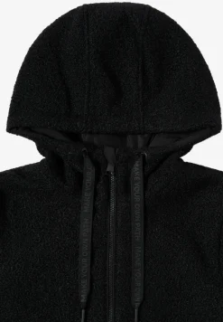 Kurze Wolloptik-Jacke