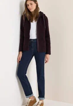 Kurze Wolloptik-Jacke