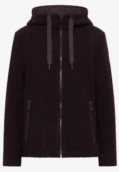 Kurze Wolloptik-Jacke