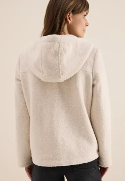 Kurze Wolloptik-Jacke
