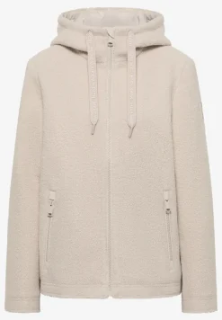 Kurze Wolloptik-Jacke