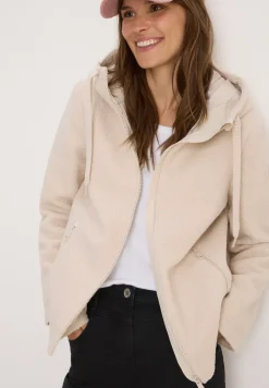 Kurze Wolloptik-Jacke