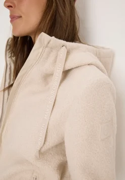 Kurze Wolloptik-Jacke