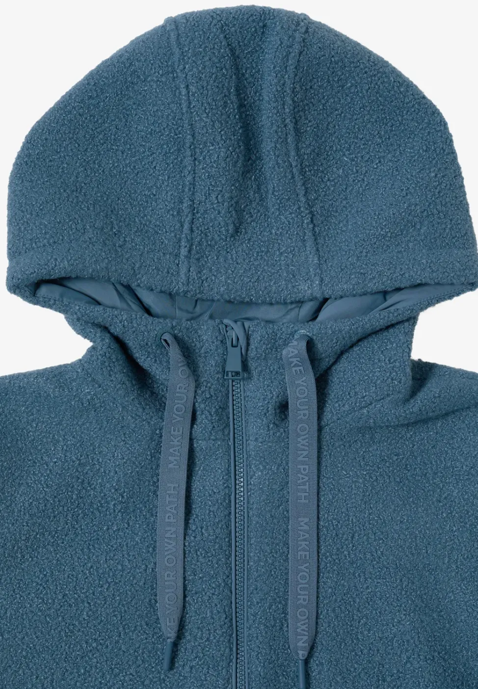 Kurze Wolloptik-Jacke