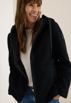 Kurze Wolloptik-Jacke