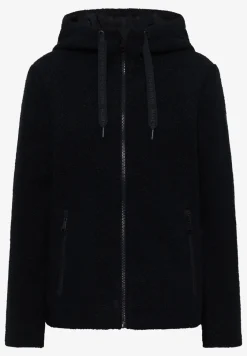 Kurze Wolloptik-Jacke