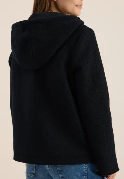 Kurze Wolloptik-Jacke