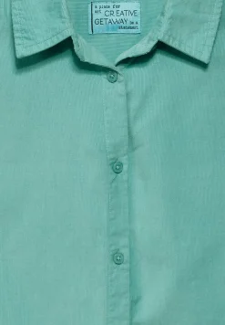 Kurze Cordbluse