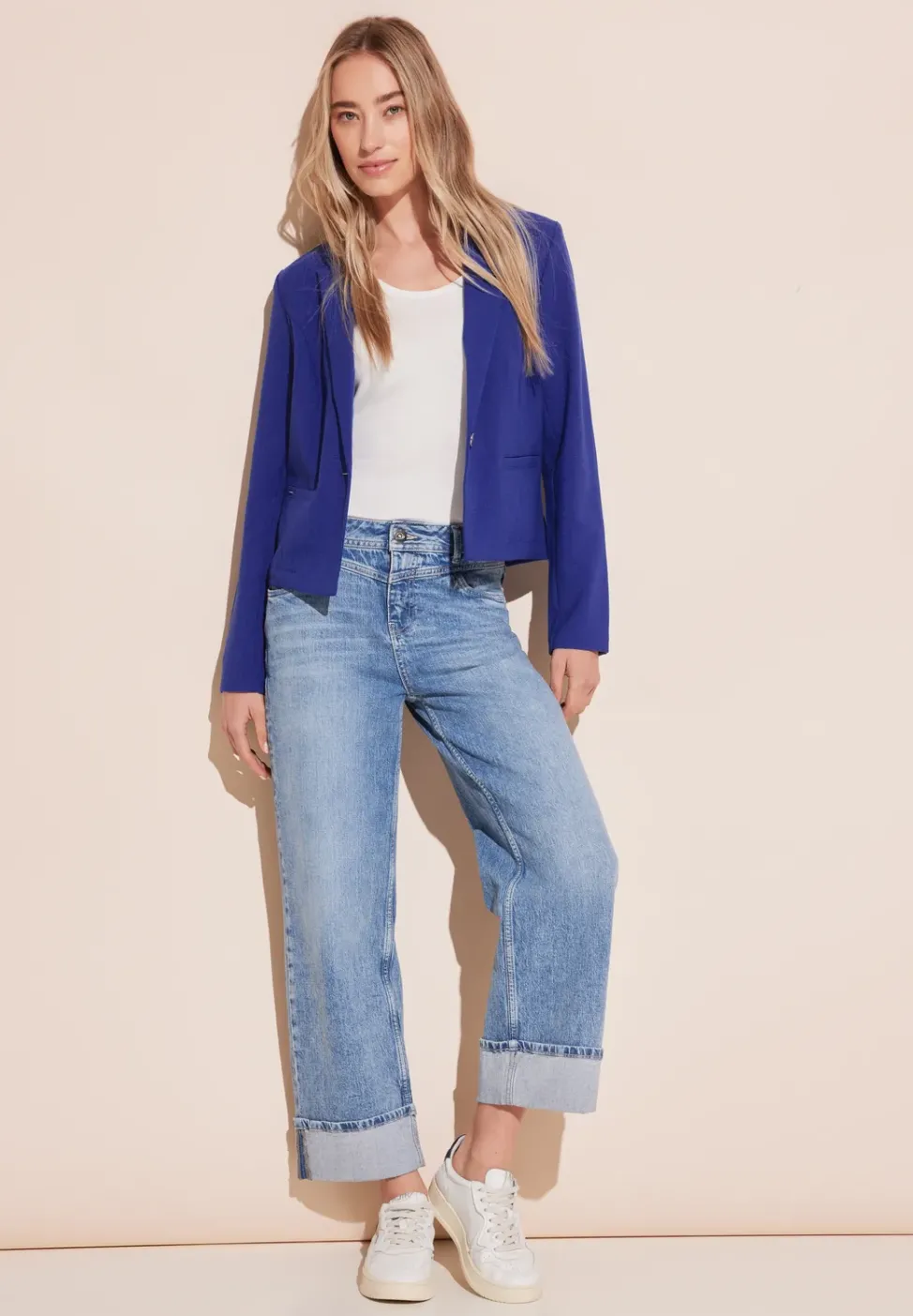 Kurzer Struktur Blazer