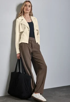 Kurzer Struktur-Trenchcoat