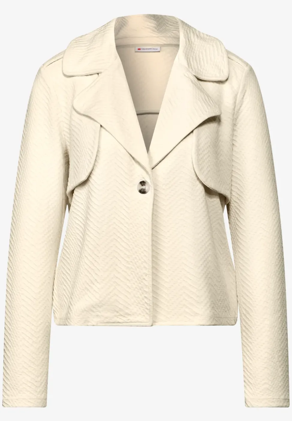 Kurzer Struktur-Trenchcoat