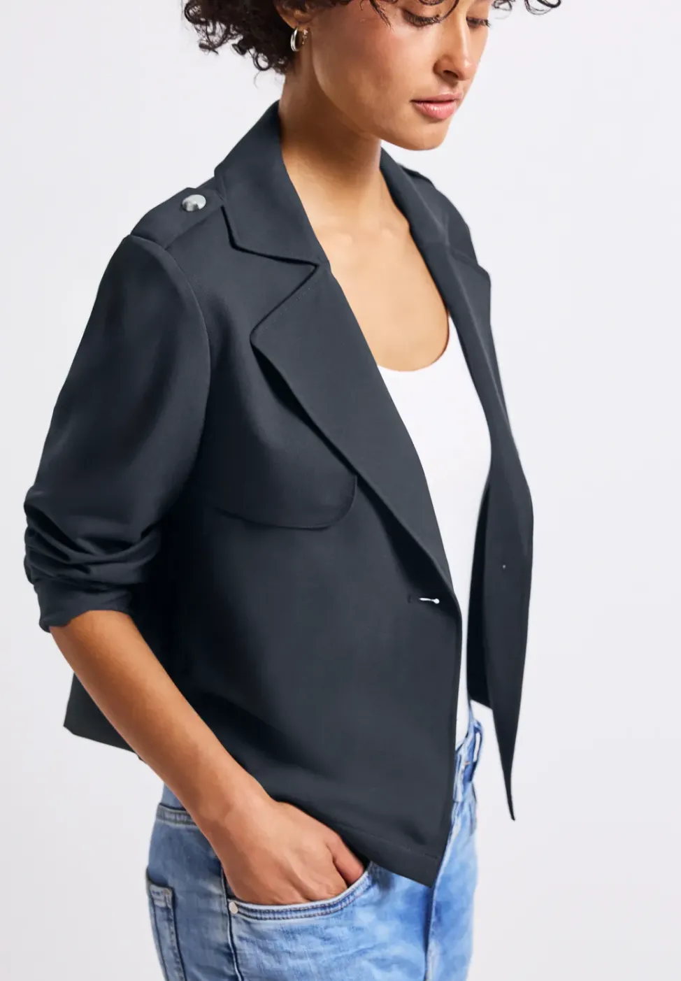Kurzer Trenchcoat