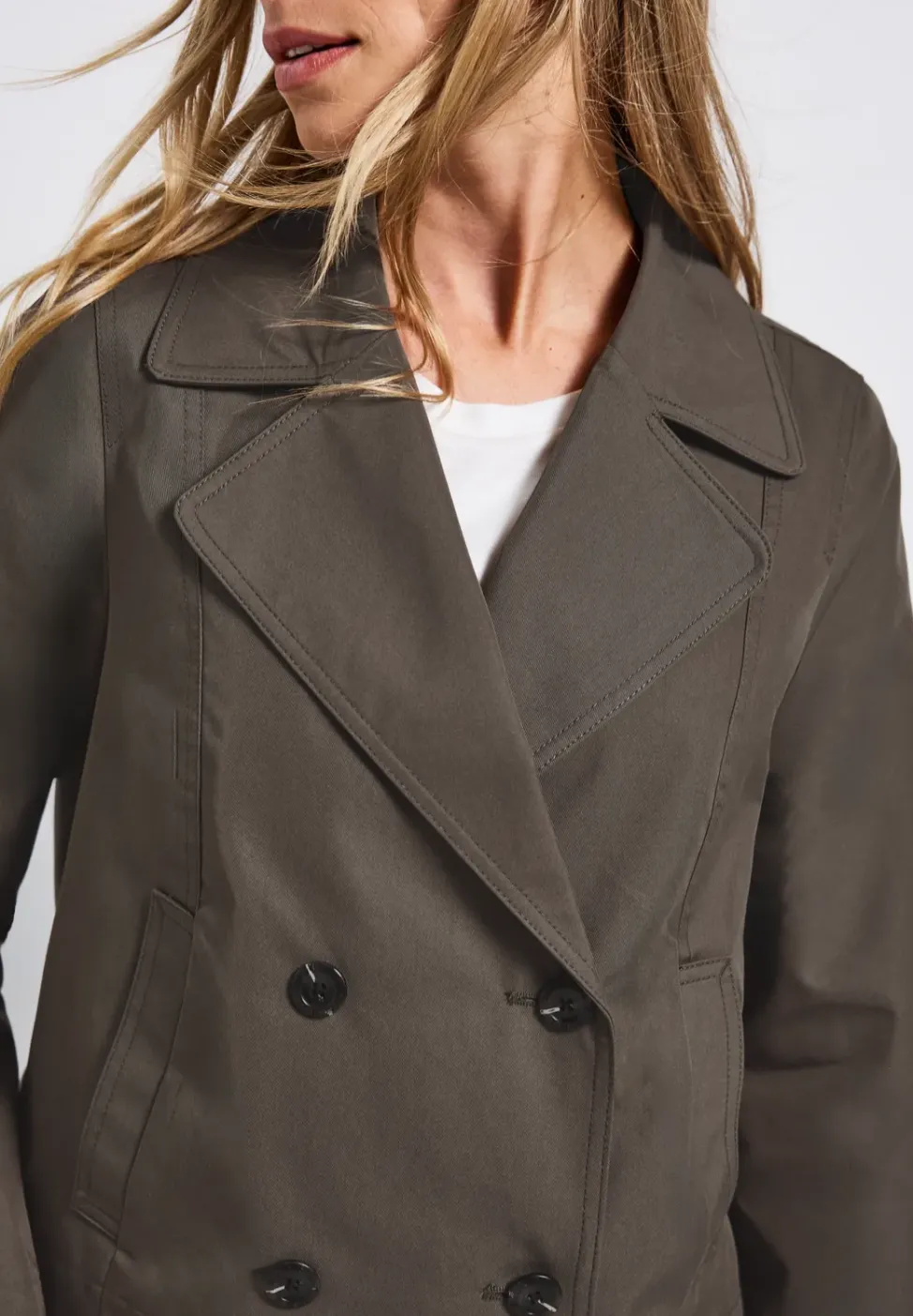 Kurzer Trenchcoat