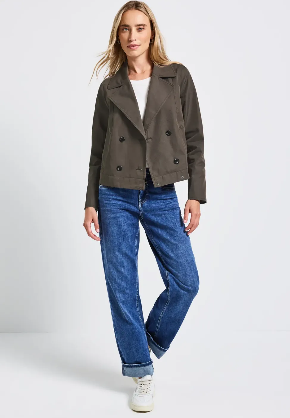 Kurzer Trenchcoat