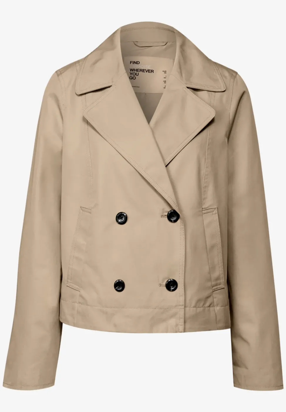 Kurzer Trenchcoat