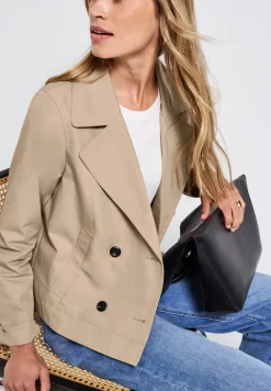 Kurzer Trenchcoat
