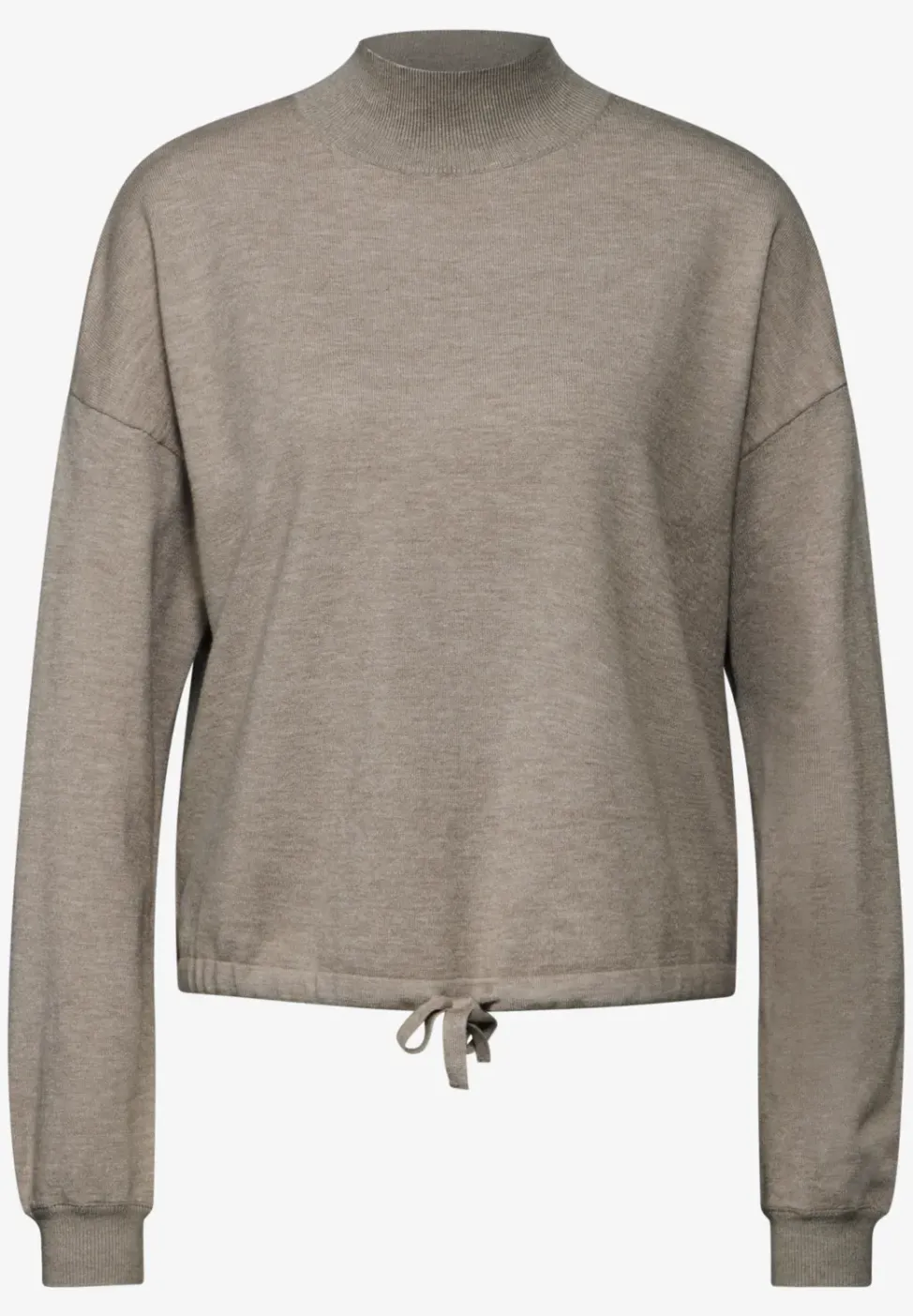 Kurzer Turtleneck-Sweater