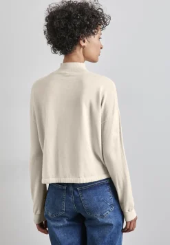 Kurzer Turtleneck-Sweater
