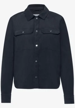 Kurzes Cord Overshirt