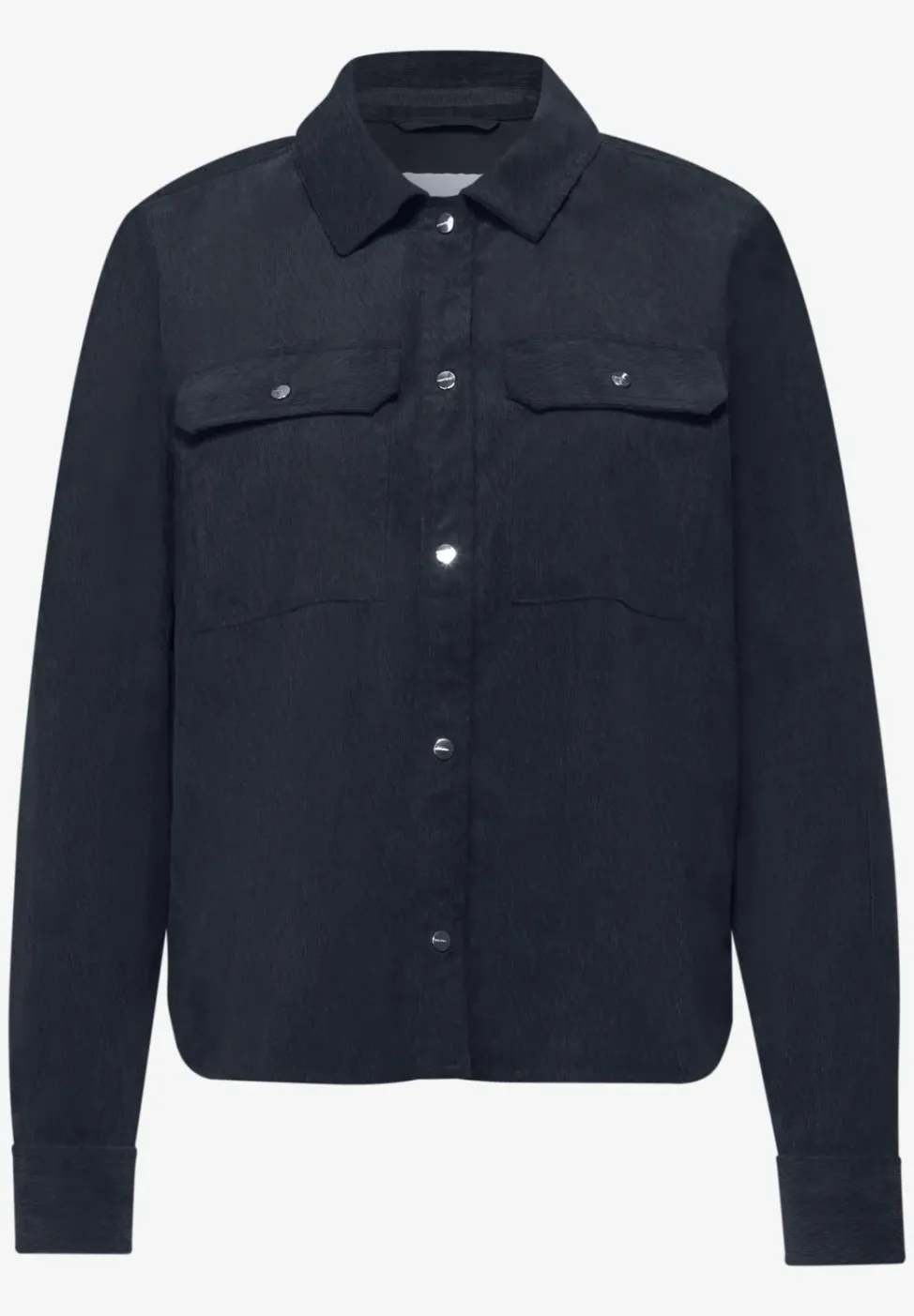 Kurzes Cord Overshirt