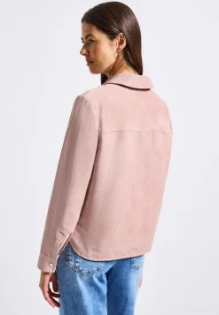 Kurzes Mini-Cord Overshirt